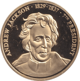 1999 PROOF MEDALLION ANDREW JACKSON USA - WORLD COINS - Cambridgeshire Coins