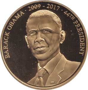 1999 PROOF MEDALLION BARACK OBAMA USA - WORLD COINS - Cambridgeshire Coins