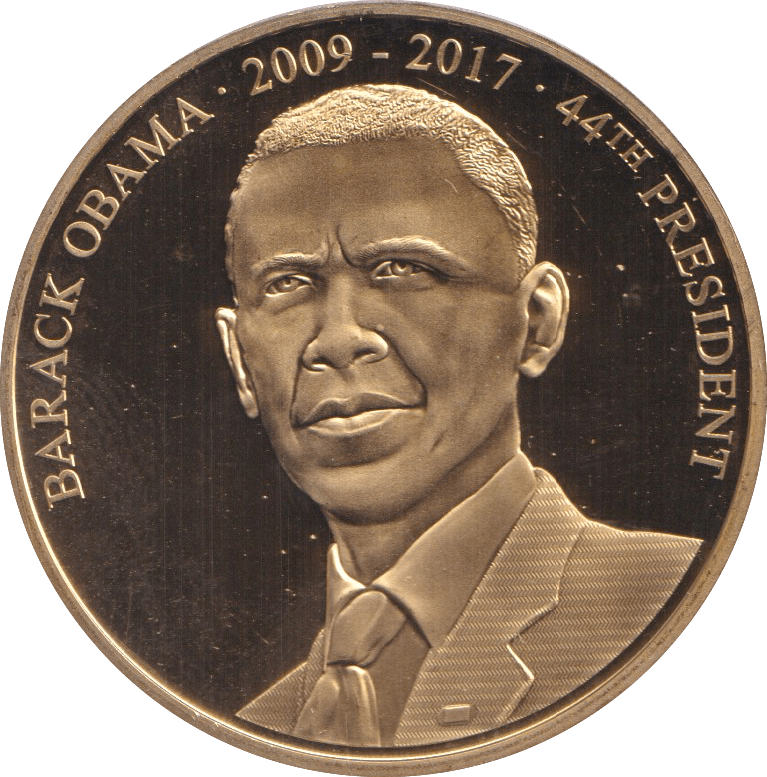 1999 PROOF MEDALLION BARACK OBAMA USA - WORLD COINS - Cambridgeshire Coins
