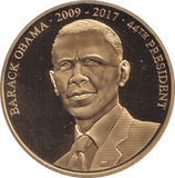 1999 PROOF MEDALLION BARACK OBAMA USA - WORLD COINS - Cambridgeshire Coins