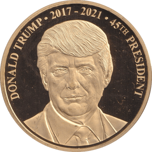1999 PROOF MEDALLION DONALDS TRUMP USA - WORLD COINS - Cambridgeshire Coins