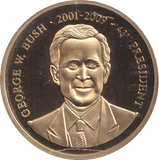 1999 PROOF MEDALLION GEORGE W. BUSH USA - WORLD COINS - Cambridgeshire Coins