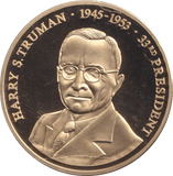 1999 PROOF MEDALLION HARRY S.TRUMAN USA - WORLD COINS - Cambridgeshire Coins