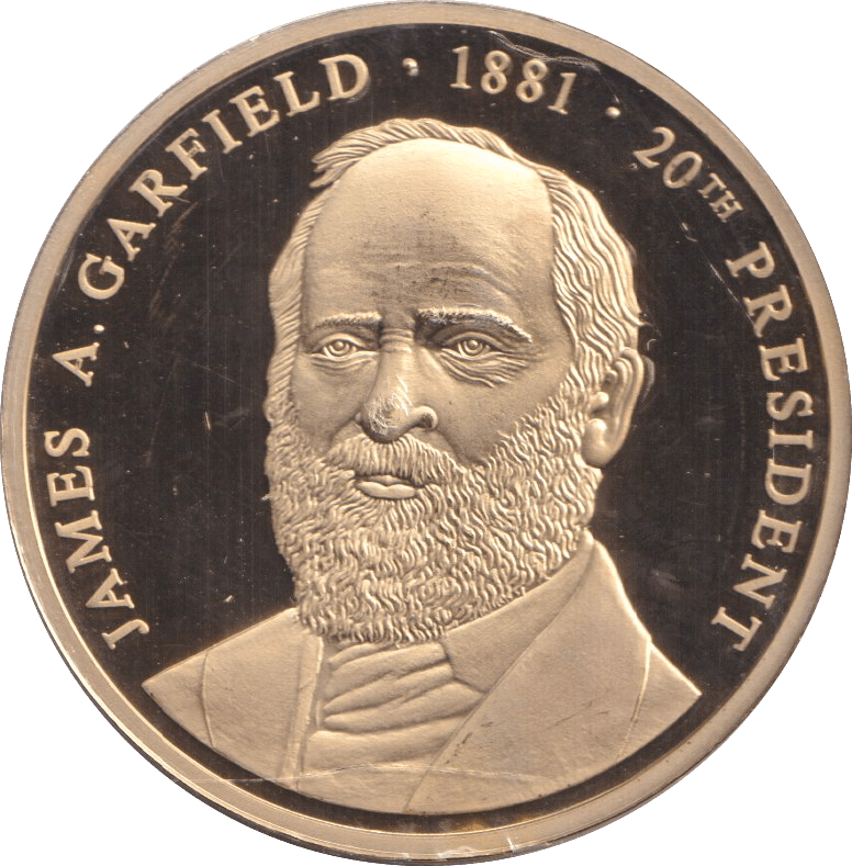 1999 PROOF MEDALLION JAMES A. GARFIELD USA - WORLD COINS - Cambridgeshire Coins