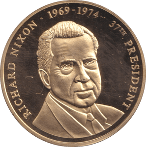 1999 PROOF MEDALLION RICHARD NIXON USA - WORLD COINS - Cambridgeshire Coins