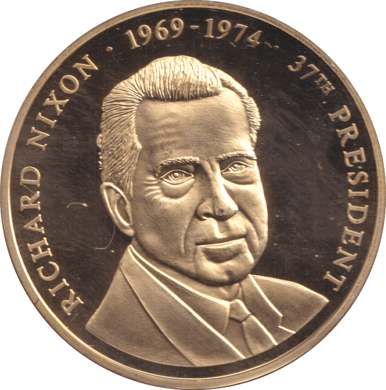 1999 PROOF MEDALLION RICHARD NIXON USA - WORLD COINS - Cambridgeshire Coins
