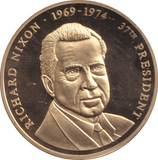1999 PROOF MEDALLION RICHARD NIXON USA - WORLD COINS - Cambridgeshire Coins