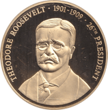 1999 PROOF MEDALLION THEODORE ROOSEVELT USA - WORLD COINS - Cambridgeshire Coins