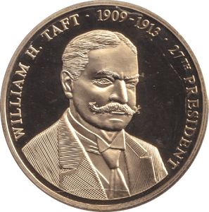 1999 PROOF MEDALLION WILLIAM H. TAFT USA - WORLD COINS - Cambridgeshire Coins