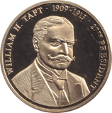 1999 PROOF MEDALLION WILLIAM H. TAFT USA - WORLD COINS - Cambridgeshire Coins