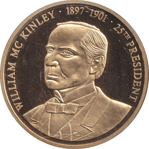 1999 PROOF MEDALLION WILLIAM MCKINLEY USA - WORLD COINS - Cambridgeshire Coins