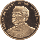 1999 PROOF MEDALLION WILLIAM MCKINLEY USA - WORLD COINS - Cambridgeshire Coins