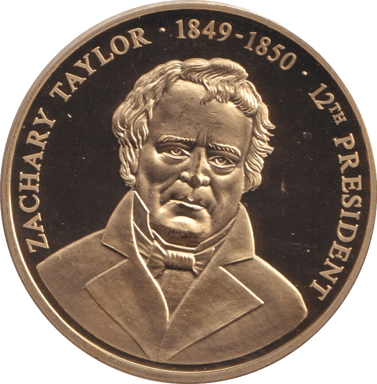 1999 PROOF MEDALLION ZACHARY TAYLOR USA - WORLD COINS - Cambridgeshire Coins