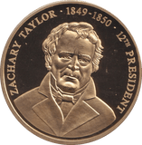 1999 PROOF MEDALLION ZACHARY TAYLOR USA - WORLD COINS - Cambridgeshire Coins