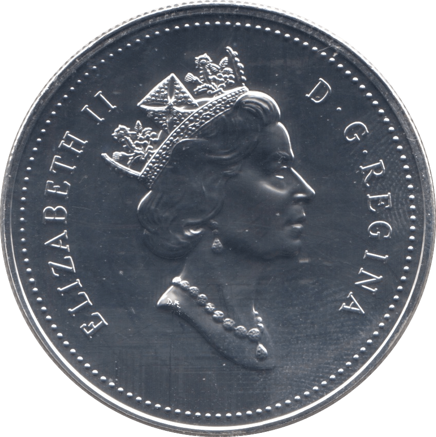 1999 SILVER BU CANADA COMMEMORATIVE DOLLAR - SILVER WORLD COINS - Cambridgeshire Coins