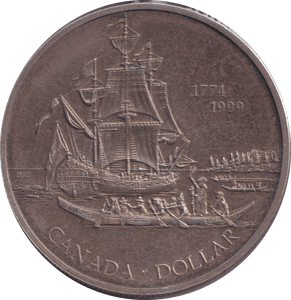 1999 SILVER DOLLAR CANADA - SILVER WORLD COINS - Cambridgeshire Coins