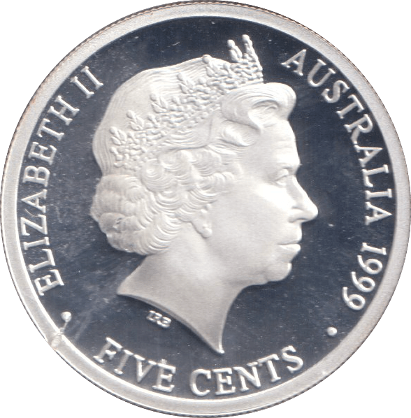 1999 SILVER HALF PENNY AUSTRALIA - SILVER WORLD COINS - Cambridgeshire Coins
