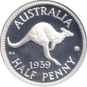 1999 SILVER HALF PENNY AUSTRALIA - SILVER WORLD COINS - Cambridgeshire Coins