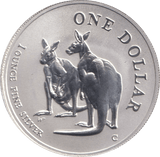 1999 SILVER ONE DOLLAR AUSTRALIA - SILVER WORLD COINS - Cambridgeshire Coins