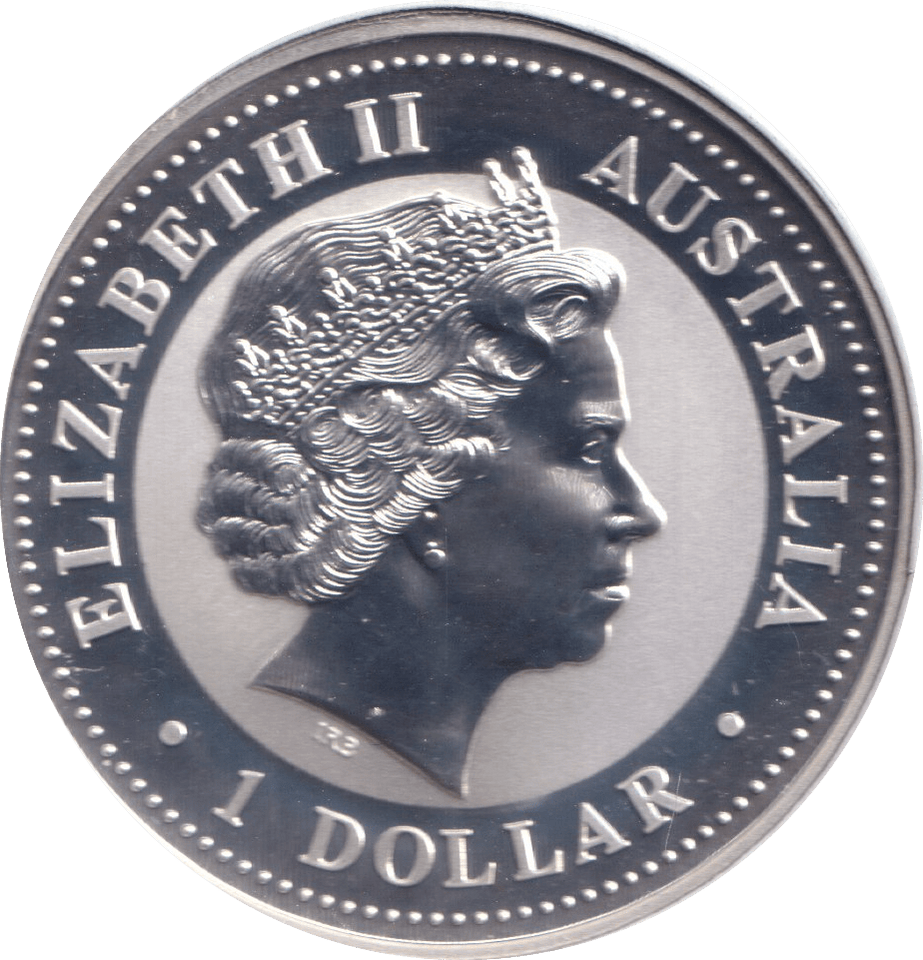 1999 SILVER ONE DOLLAR AUSTRALIA - SILVER WORLD COINS - Cambridgeshire Coins