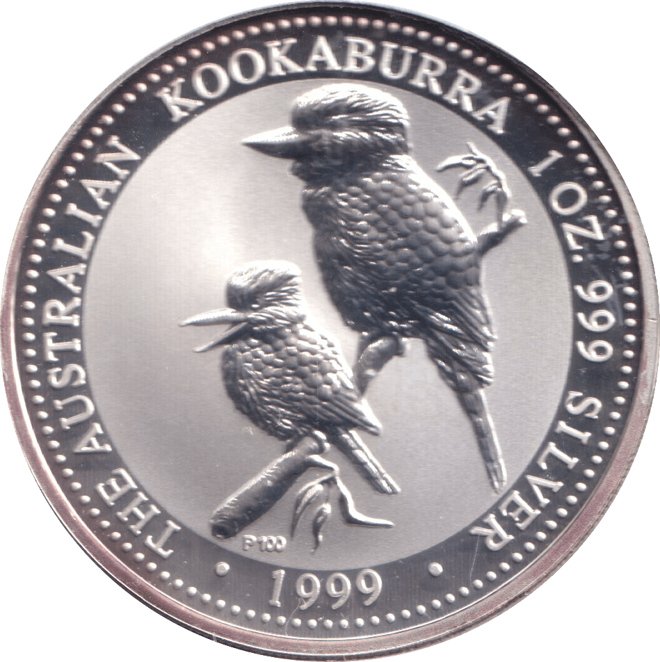 1999 SILVER ONE DOLLAR AUSTRALIA - SILVER WORLD COINS - Cambridgeshire Coins