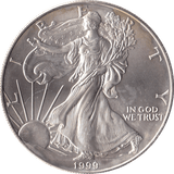 1999 SILVER ONE DOLLAR PROOF USA - SILVER WORLD COINS - Cambridgeshire Coins