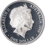 1999 SILVER PROOF AUSTRALIAN SHILLING - SILVER WORLD COINS - Cambridgeshire Coins