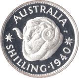 1999 SILVER PROOF AUSTRALIAN SHILLING - SILVER WORLD COINS - Cambridgeshire Coins