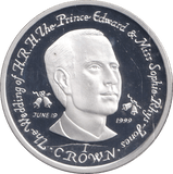 1999 SILVER PROOF CROWN PRINCE EDWARD & MISS SOPHIE - SILVER WORLD COINS - Cambridgeshire Coins