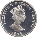 1999 SILVER PROOF FIVE DOLLARS EARL OF STRATHMORE - SILVER WORLD COINS - Cambridgeshire Coins