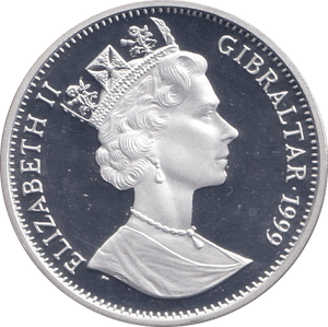 1999 SILVER PROOF ONE CROWN KING RICHARD III - SILVER WORLD COINS - Cambridgeshire Coins