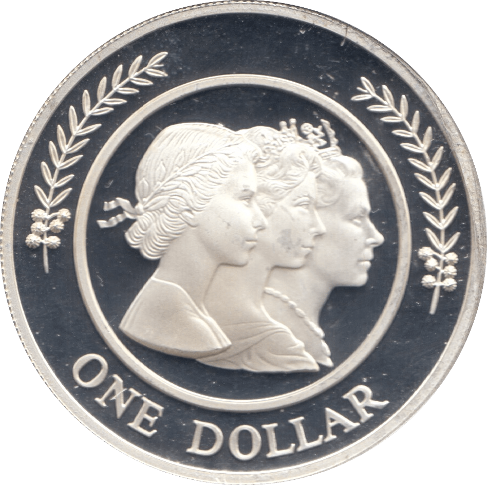 1999 SILVER PROOF ONE DOLLAR AUSTRALIA - SILVER WORLD COINS - Cambridgeshire Coins