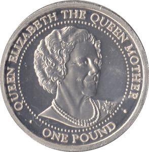 1999 SILVER PROOF ONE POUND GUERNSEY - SILVER WORLD COINS - Cambridgeshire Coins