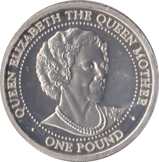 1999 SILVER PROOF ONE POUND GUERNSEY - SILVER WORLD COINS - Cambridgeshire Coins