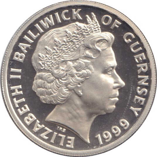 1999 SILVER PROOF ONE POUND QUEEN MOTHER - Silver Proof - Cambridgeshire Coins