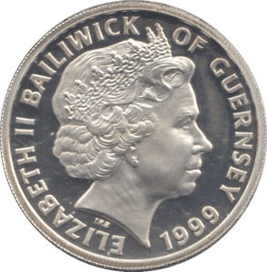 1999 SILVER PROOF ONE POUND THE QUEEN MOTHER - £1 Silver Proof - Cambridgeshire Coins
