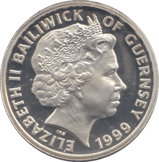 1999 SILVER PROOF ONE POUND THE QUEEN MOTHER - £1 Silver Proof - Cambridgeshire Coins