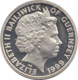1999 SILVER PROOF ONE POUND THE QUEEN MOTHER - £1 Silver Proof - Cambridgeshire Coins