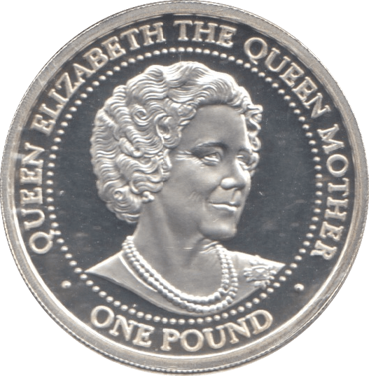 1999 SILVER PROOF ONE POUND THE QUEEN MOTHER - £1 Silver Proof - Cambridgeshire Coins