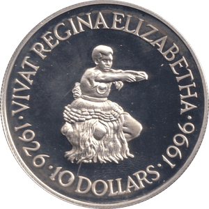 1999 SILVER PROOF TEN DOLLAR FIJI - SILVER WORLD COINS - Cambridgeshire Coins