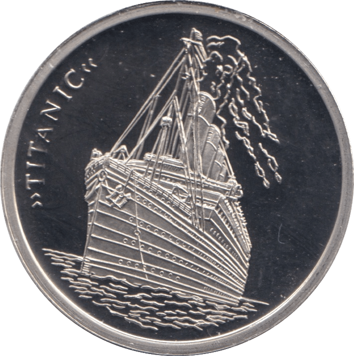 1999 SILVER TITANIC MEDALLION USA - MEDALS & MEDALLIONS - Cambridgeshire Coins