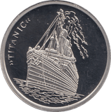 1999 SILVER TITANIC MEDALLION USA - MEDALS & MEDALLIONS - Cambridgeshire Coins