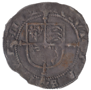 1547 SILVER SIXPENCE HENRY VIII TYPE IV