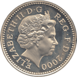 2000 £1 SILVER PROOF - £1 Silver Proof - Cambridgeshire Coins