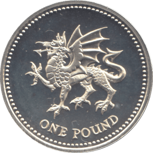 2000 £1 SILVER PROOF - £1 Silver Proof - Cambridgeshire Coins
