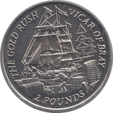 2000 2 POUNDS THE GOLD RUSH VICAR OF BRAY ( BU ) - £2 BU - Cambridgeshire Coins