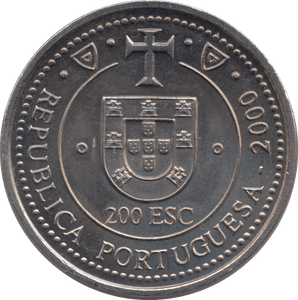 2000 200 ESCUDOS PORTUGAL - WORLD COINS - Cambridgeshire Coins