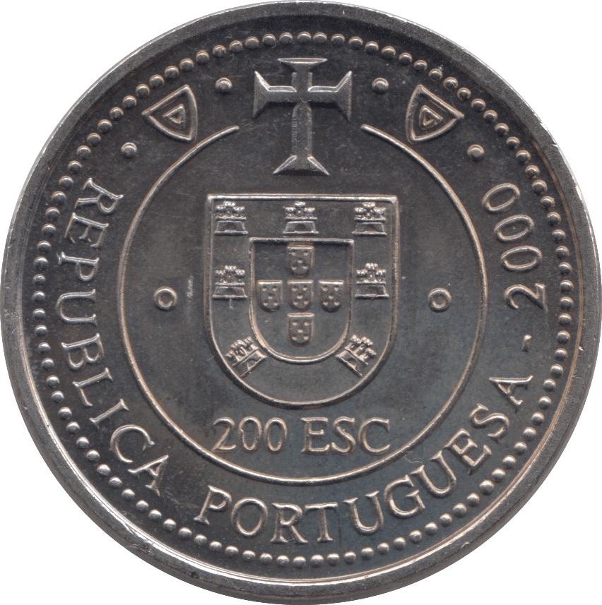 2000 200 ESCUDOS PORTUGAL - WORLD COINS - Cambridgeshire Coins
