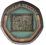 2000 50P SHAPED COIN ROMAN BRITAIN - 50P SHAPED COIN - Cambridgeshire Coins