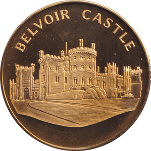 2000 BELVOIR CASTLE MEDALLION M41 - MEDALS & MEDALLIONS - Cambridgeshire Coins